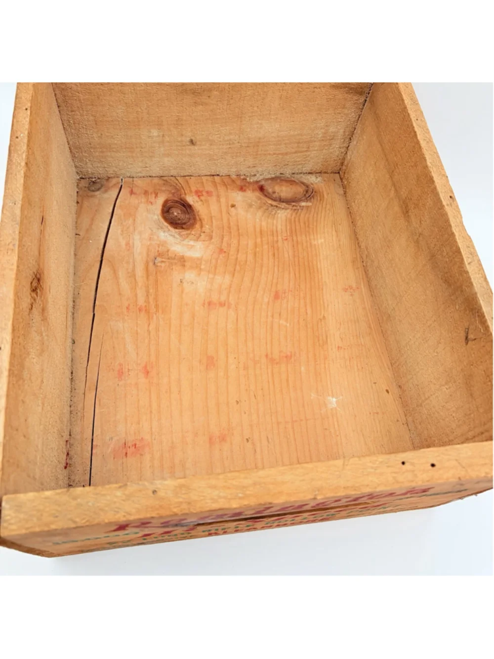 Remington Hi-Speed .22 LR Wooden Ammo Crate Box #1622 DuPont Kleanbore USA
